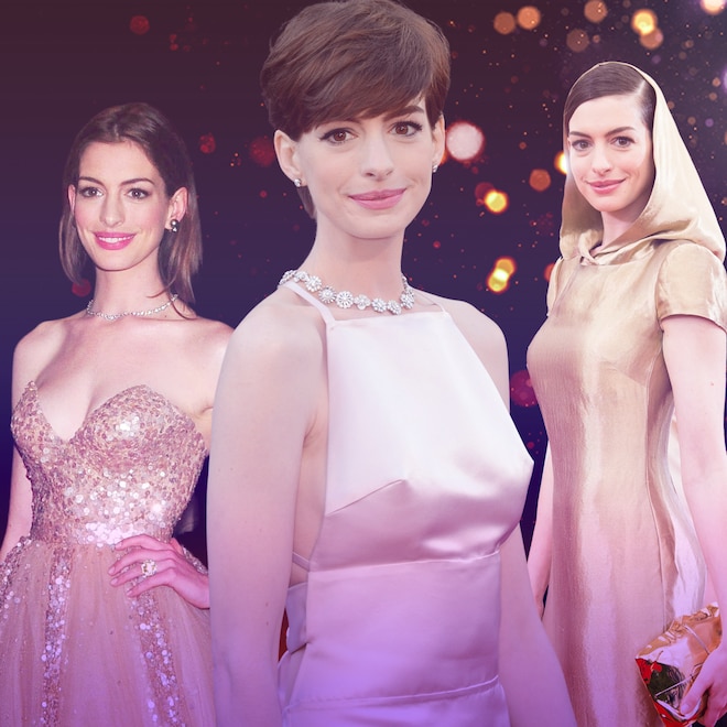 Anne Hathaway, Through the Years